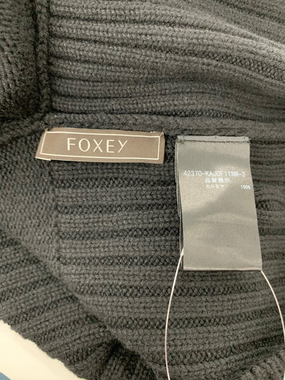 フォクシーブティック Cardigan Crescent 42370 カーディガン F ブラック ITJAZHLH0GML