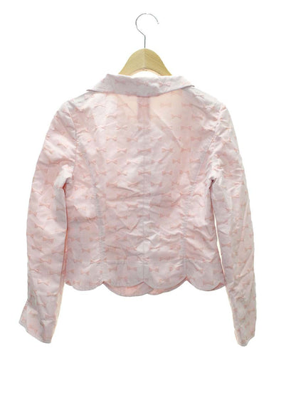 エムズグレイシー 724109 ジャケット 36 ピンク リボン ITJYZCQOBQA8