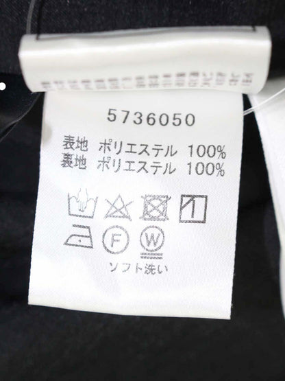 ルネ 5736050 ワンピース 38 ブラック リボン バックジップ フレア ITY022Y37WUO