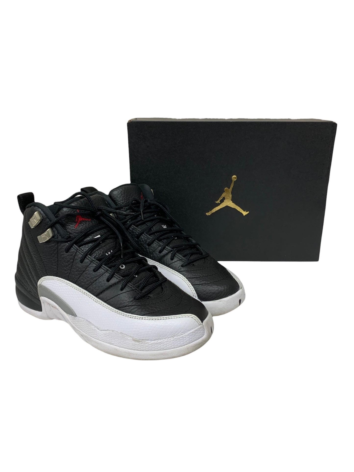 ナイキ AIR JORDAN 12 RETRO  PLAYOFF 153265 006 スニーカー 24.5 ブラック エアジョーダン12 プレイオフ ITBCP0BQ8OTW