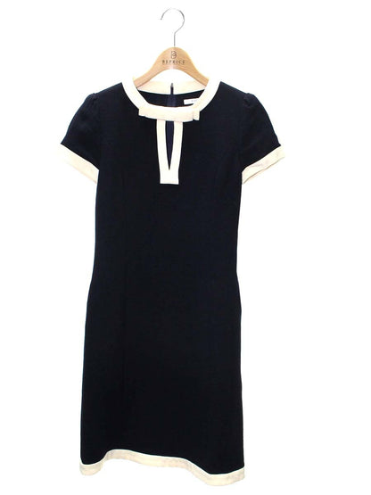 フォクシーブティック Jasmine Noir 33702 ワンピース 38 ネイビー IT4GTUMEX1A1