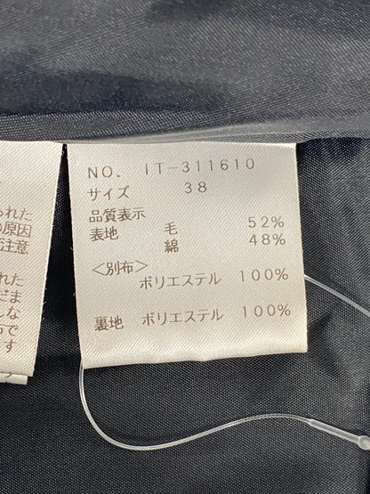 エムズグレイシー 311610 ワンピース 38 ブラック/ベージュ ハートモチーフ フロントジップ ITB1SBQIU4KO