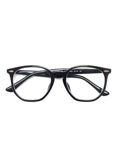 レイバン HEXAGONAL OPTICS RB7151F 2000 メガネ ブラック セルフレーム フルリム ウェリントン ITSXHOSPUT02