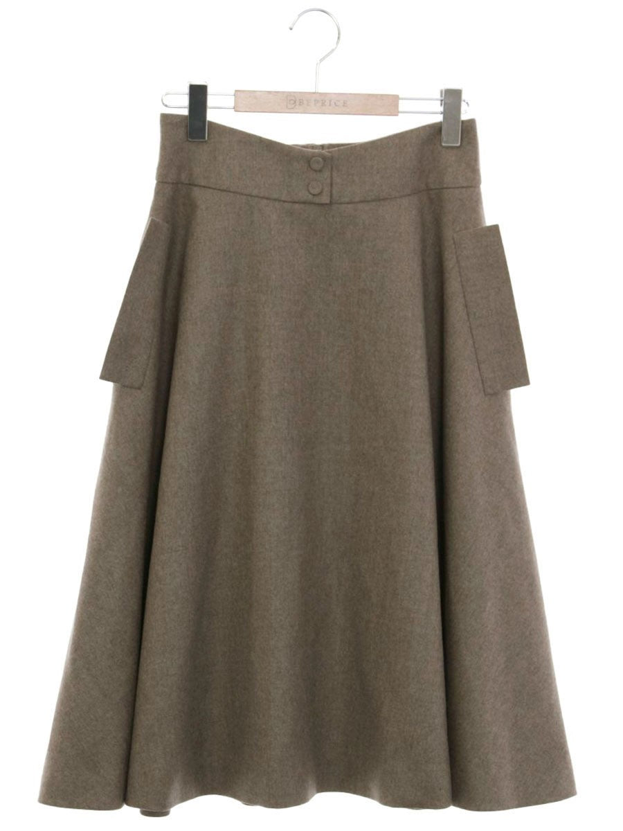 フォクシーブティック riry flare 37512 スカート 40 グレージュ IT2XAI3GYXC0