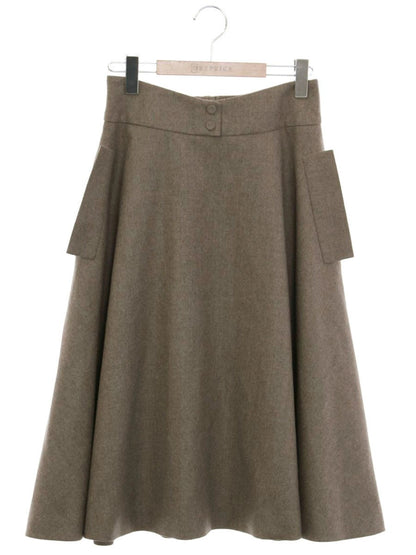 フォクシーブティック riry flare 37512 スカート 40 グレージュ IT2XAI3GYXC0