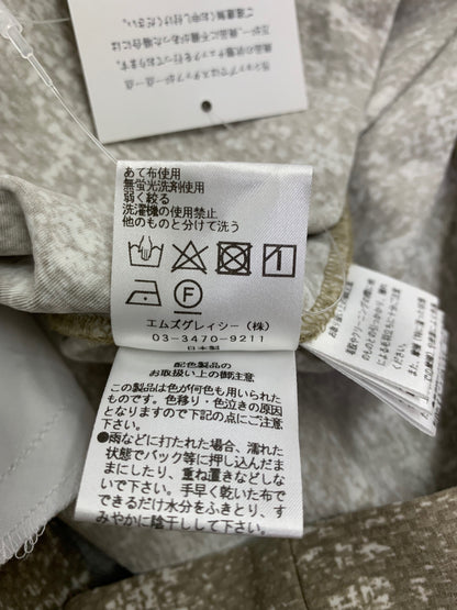 エムズグレイシー 111112 ワンピース 40 グレー パフスリーブ ITI4JK9P6LO0