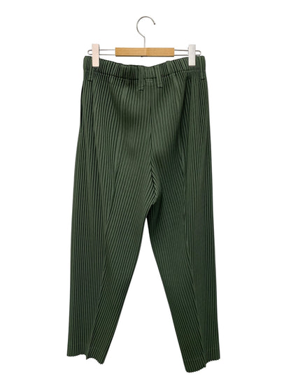 オムプリッセイッセイミヤケ HP43JF138 イージーパンツ 2 グリーン プリーツ ITHJMXM74URU