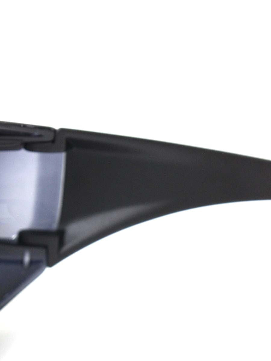 タレックス TALEX偏光レンズ 超軽量オーバーグラス EM6-D03-02  サングラス ブラック セルフレーム フルリム スクエア ITF9XQ2IXLDC