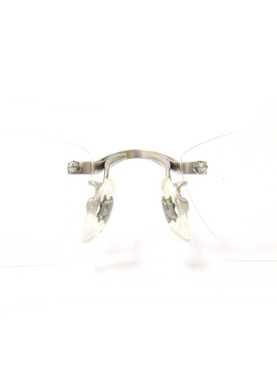 フォーナインズ TW-30T メガネ グレー スクエア リムレス ITPC8892G6OG