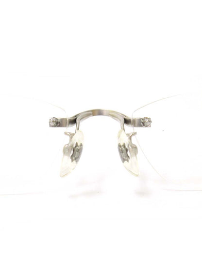 フォーナインズ TW-30T メガネ グレー スクエア リムレス ITPC8892G6OG