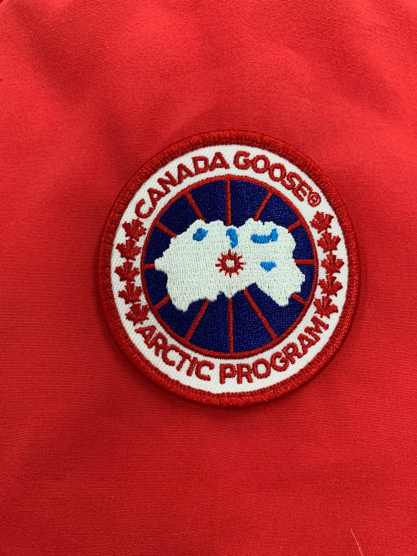 カナダグース TRILLIUM PARKA トリリウムパーカ 6660LA コート S レッド コヨーテファー IT5J40WL1IOM