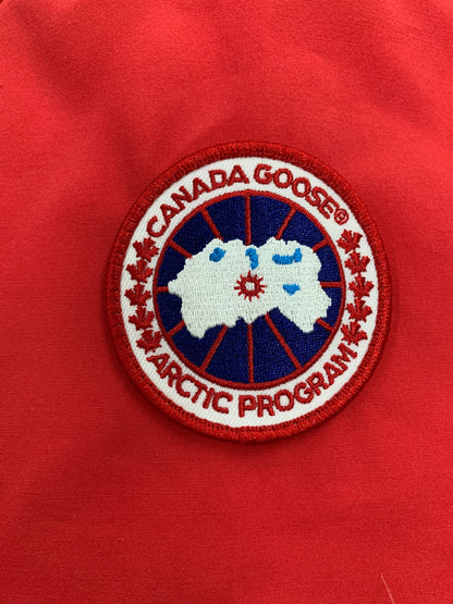 カナダグース TRILLIUM PARKA トリリウムパーカ 6660LA コート S レッド コヨーテファー IT5J40WL1IOM