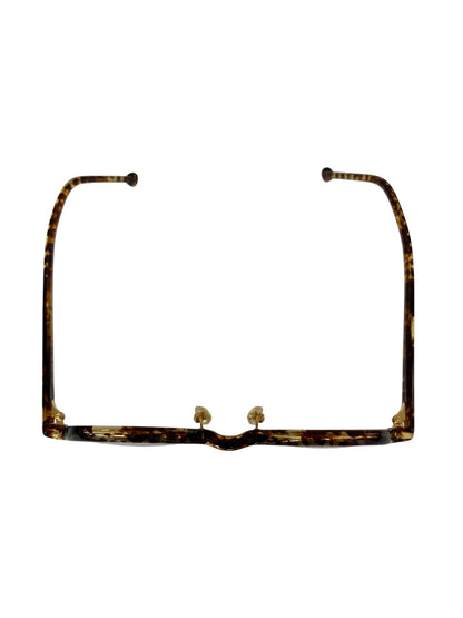 白山眼鏡店 round classic メガネ 眼鏡 ブラウン べっ甲柄 セルフレーム フルリム オーバル ITHRABCXEC68