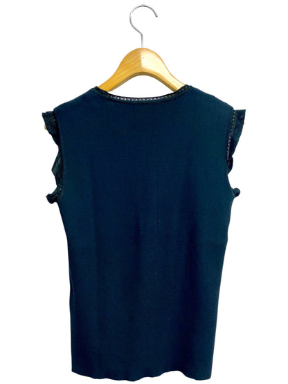 フォクシーブティック wint top knit top 36771 ニット セーター 38 ブラック フリル ITILIJ5GV5NW