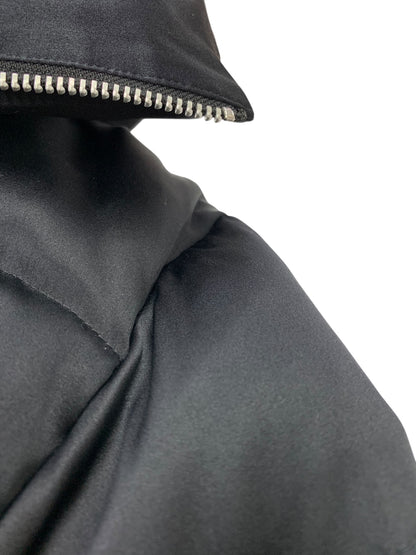 クードシャンス 6999 709 ダウンジャケット 38 ブラック ジップアップ ITFJD681JCZK