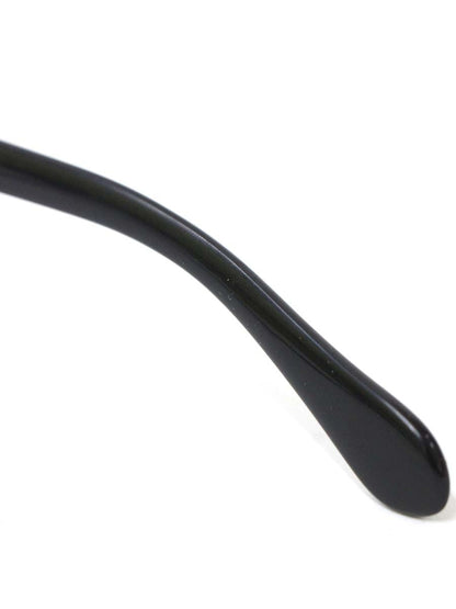 吉田金次郎 手作 SIFURY メガネ ブラック セルフレーム フルリム ウェリントン ITQ49H72314K