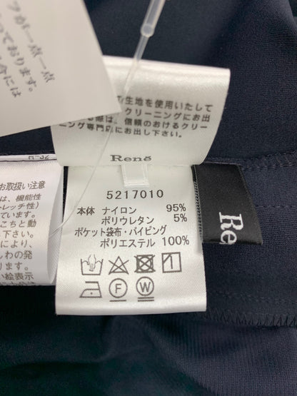 ルネ 5217010 ワンピース 36 ネイビー タックフレア IT84CXEU1IHW