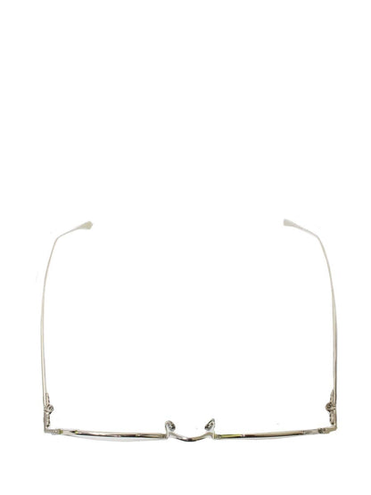 アイヴァン7285 177 メガネ シルバー メタルフレーム フルリム ラウンド ITXWL2HYD6NK