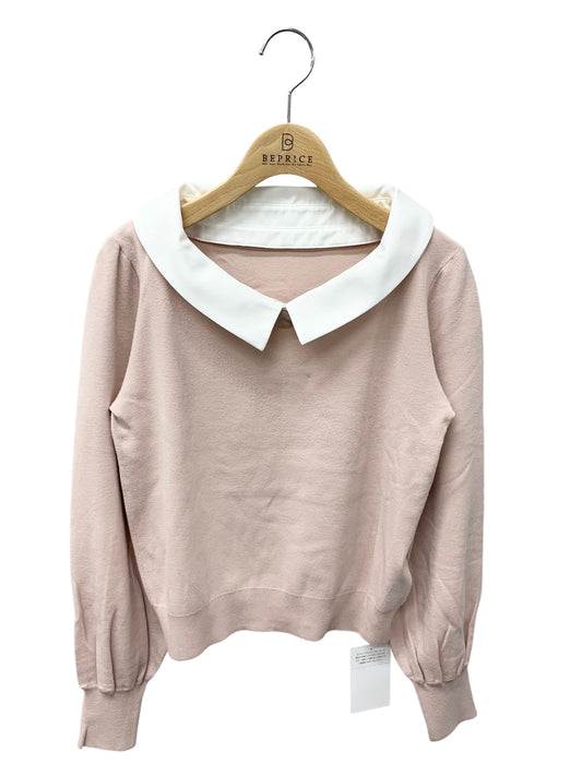 フォクシーブティック Manon Sweater 42647 ニット セーター 38 ピンク ITBS5UKG9EVW