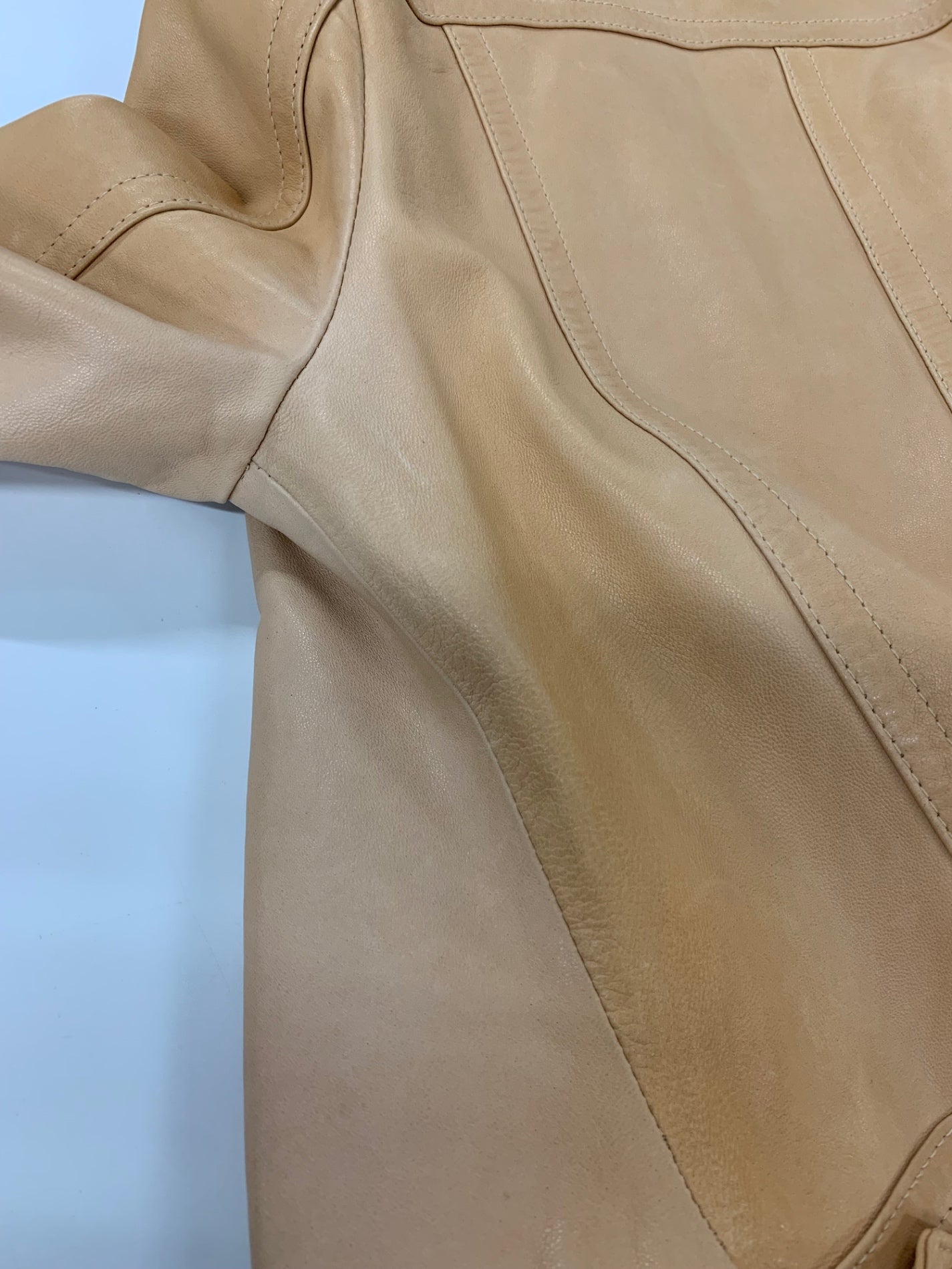 ダイアグラム 36104053 レザージャケット 36 ベージュ ラムレザー IT17Q1YUSEX4 【SALE】