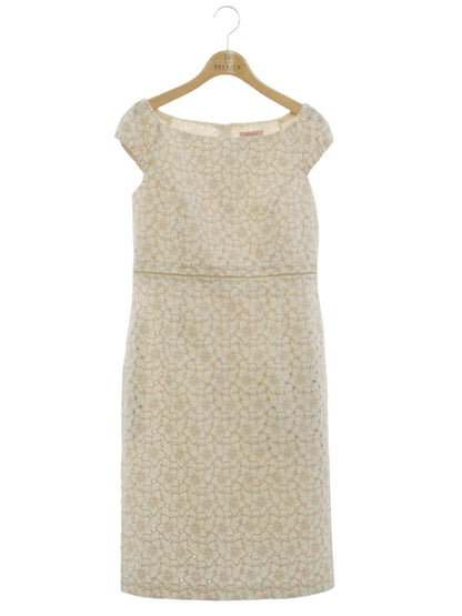 トッカ 洗える！CASSIA ドレス OPTOKW0345 ワンピース 0 ベージュ カットワーク IT9A6TD1LN3K