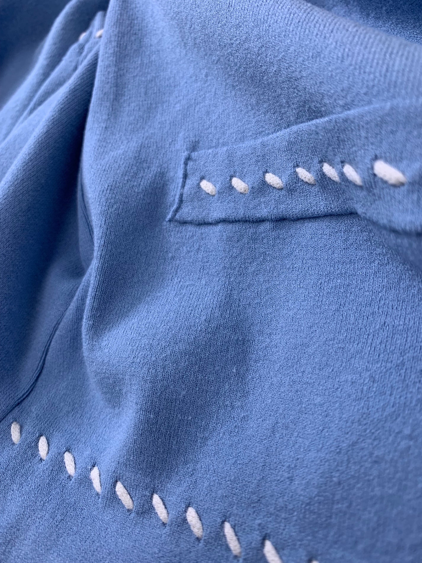 フォクシーブティック Leonie レオニー 44397 44701 アンサンブル 40 ブルー カーディガン ニットトップス ステッチ ITBC3DRMWA8O 【SALE】