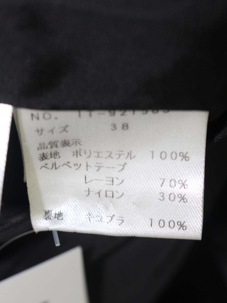 エムズグレイシー 921565 ワンピース 38 グレー ドット 水玉 IT7O4XFWUHRV