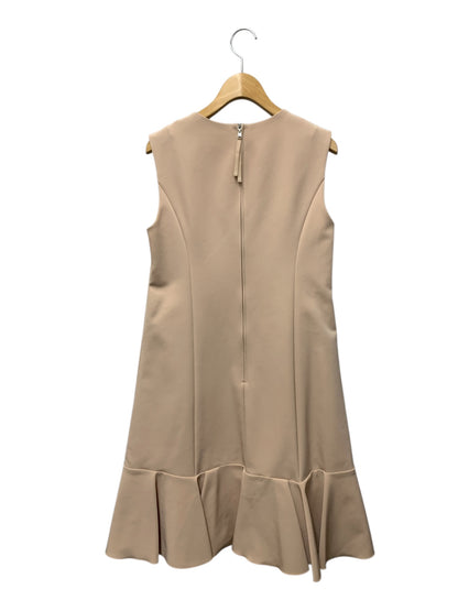 フォクシーブティック Dress Freesia 37075 ワンピース 42 ベージュ ヘムライン ITZSUVPALCF4