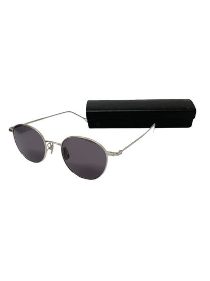 金子眼鏡 gosling サングラス シルバー ハラダマニア 別注 ゴズリング メガネ メタルフレーム フルリム ラウンド ITZXWFMDY2XK 【SALE】