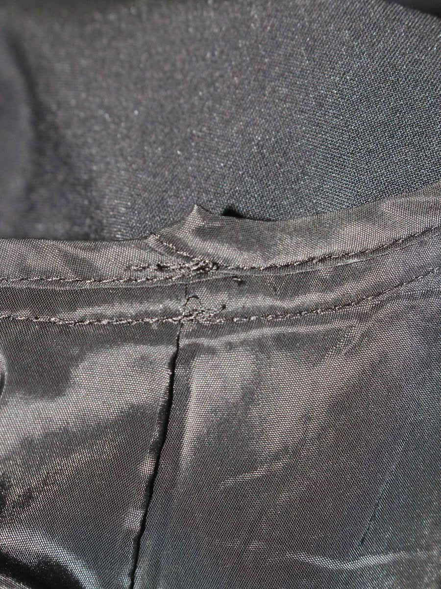 トゥービーシック W7J11-156-09 ワンピース 46 ブラック 袖リボン ITH8PVXSCTXU