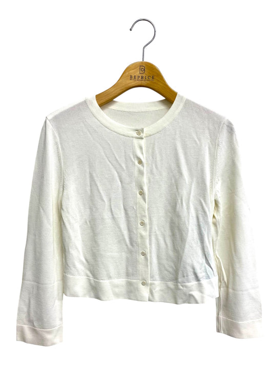 フォクシーブティック Cardigan Upper Standard 36823  カーディガン 38 ホワイト 2021年増産品 ITKU8KRBAY3G