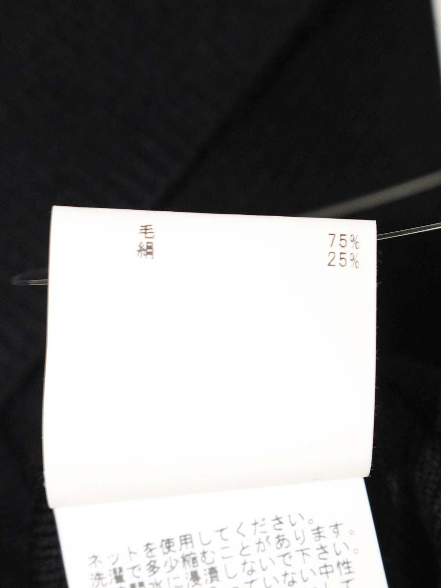 アナイ 102128-16-090-95-380 ニット 38 ブラック ハイゲージ　‘21 ITNNDLSFDPVY