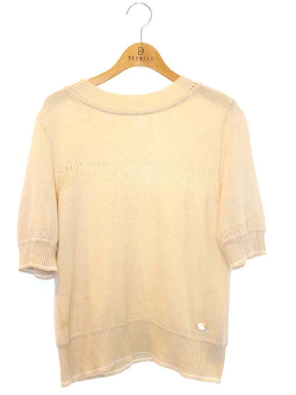 フォクシーブティック 35493 ニット セーター 42 ベージュ ITZOVOD0L36O
