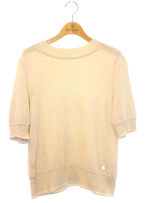 フォクシーブティック 35493 ニット セーター 42 ベージュ ITZOVOD0L36O