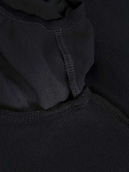 フォクシーブティック ニットトップ フローラパフ 37161 カットソー 42 ネイビー IT2VNWIZMOT4