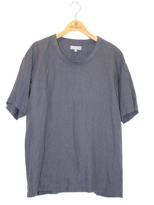 マーガレットハウエル リネン半袖カットソー 579-7150033 M グレー 17SS ITO3WA1DT8MQ