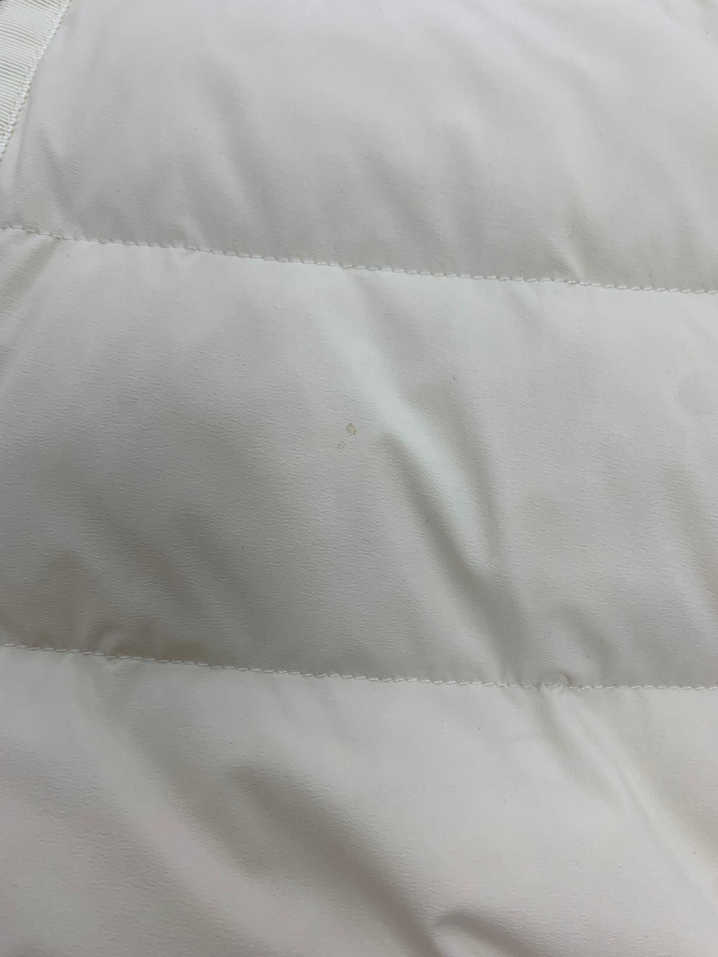 エムズグレイシー 819509 ダウンコート 36 ホワイト レッキスファー ダブルジップ 2way IT03TG10UVSG