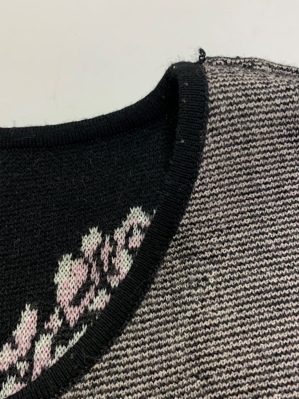 エムズグレイシー Icon Motif Knit One-piece 918567 ワンピース 38 ブラック アイコン ニット ITLURQHIZ55O