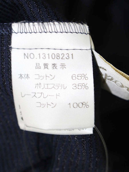 ハロッズ 13108231 ワンピース ネイビー コットン レースブレード ITH9LJYJBJJW 【SALE】