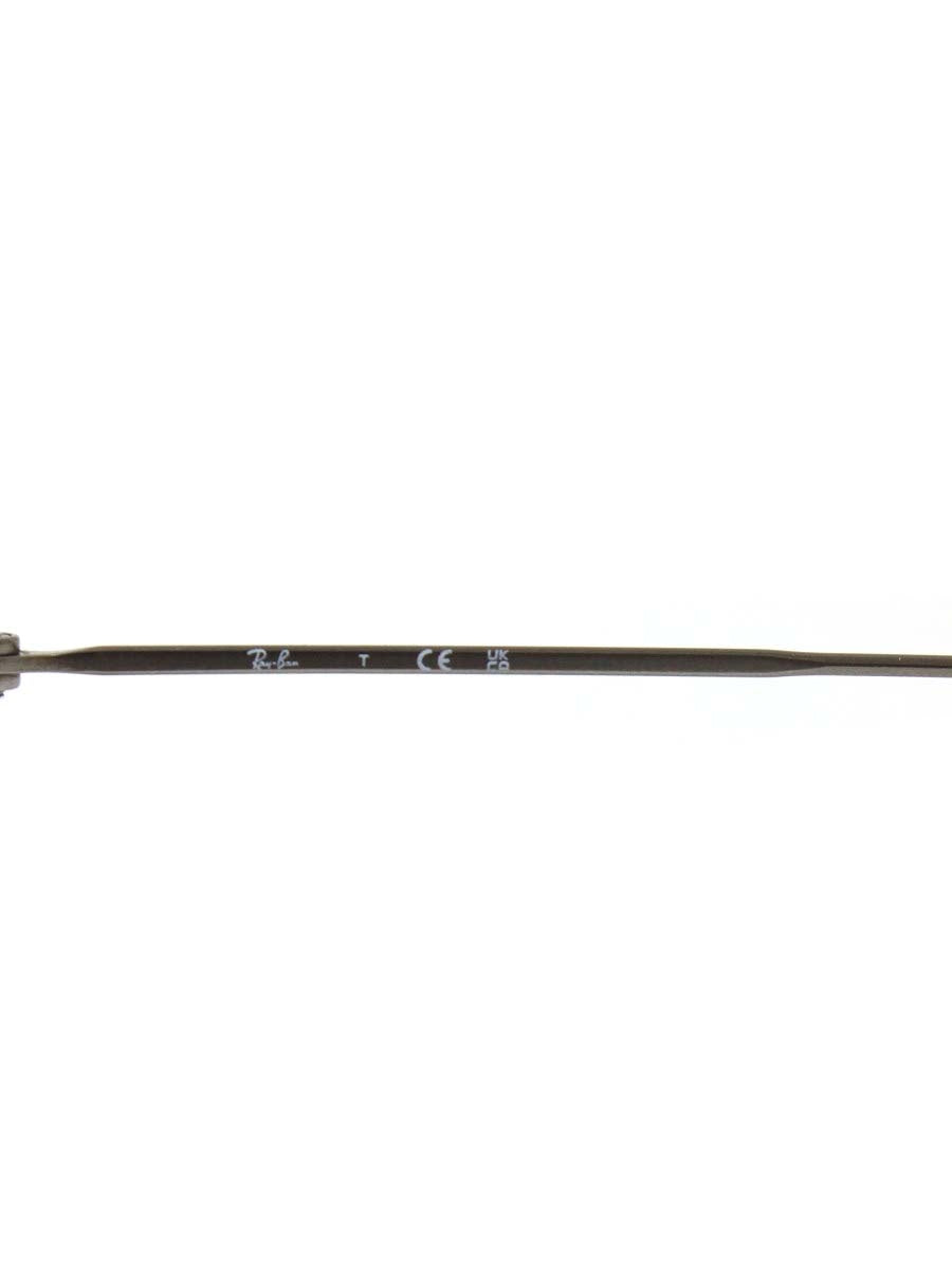 レイバン ROUND METAL OPTICS RB3447V メガネ メタルシルバー/ブラック ラウンド 2620 IT25BA2MC64U