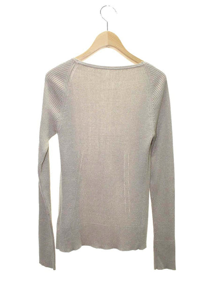 セルフォード CWNT184086 カーディガン 38 ベージュ フェイクパール ラメ ITNVHTYXPDPK