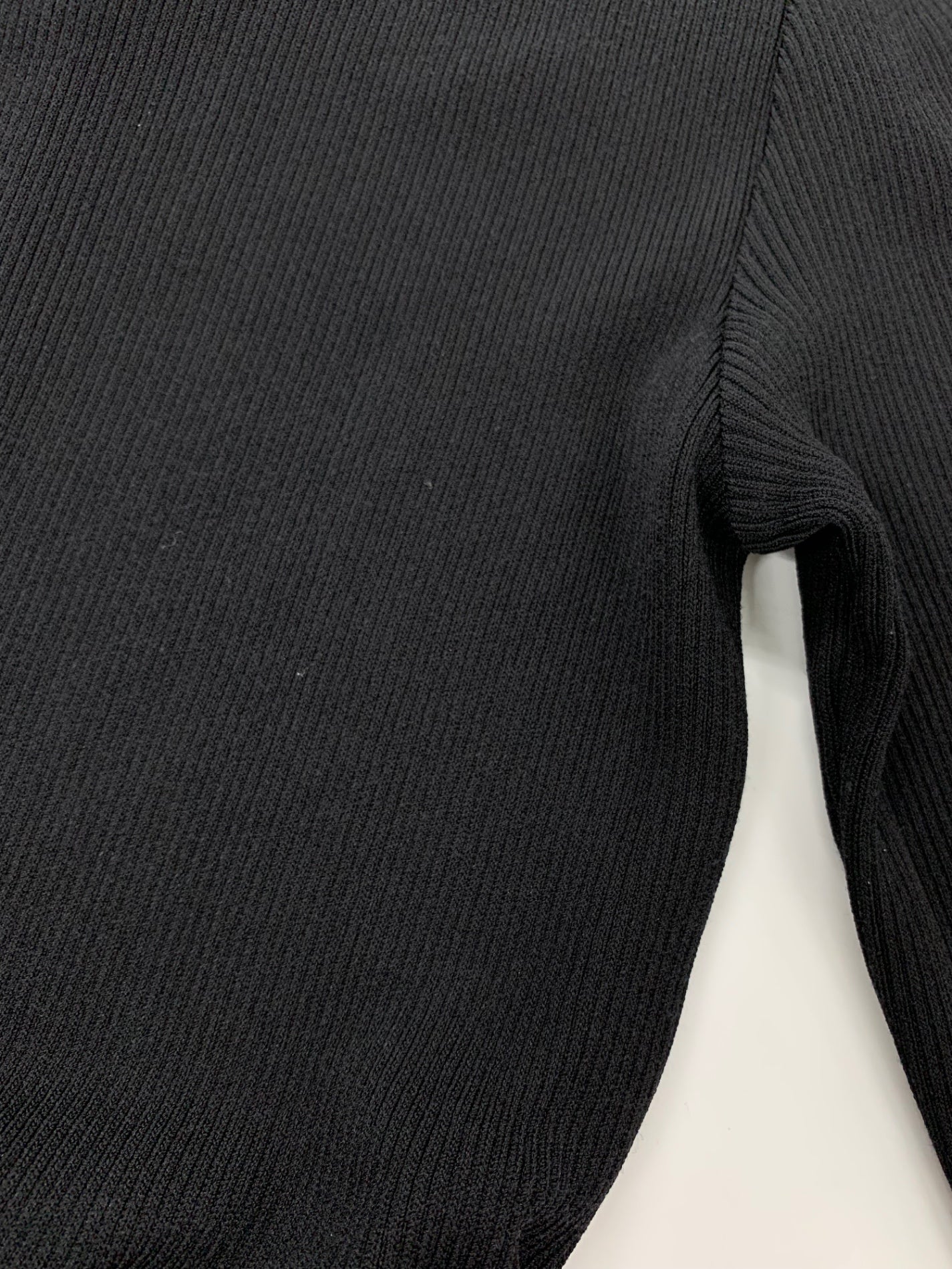 エムプルミエクチュール ワンピース F928-007 38 ブラック ニット切替 ITZ88ORES35U