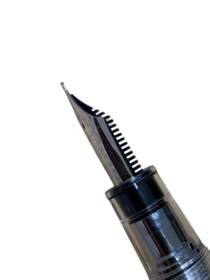 セーラー 万年筆 プロフィット21 デモンストレーター 透明 銀 MF 21K ITT57IWLQQFK