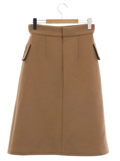 エムズグレイシー 9568 スカート 38 ブラウン 刺繍 ITNQG7UNWOTW 【SALE】