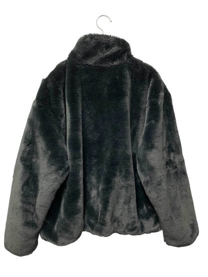 ナイキ AS W NSW JKT FAUX FUR SWSH DO3792-010 ジャケット L ブラック スウッシュ フェイクファー IT69H1VHPMHC