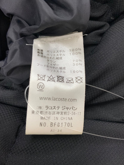 ラコステ BF8170L ダウンコート 36 ブラック LIVE リバーシブル IT0PGZQQ9EVO