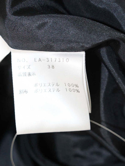 エムズグレイシー 317310 スカート 38 ブラック モノトーン ビッグフラワー ITJXTRMZKEIS