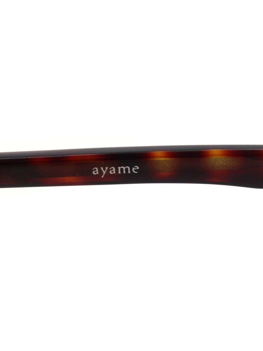 ayame（アヤメ） MATCH メガネ ブラウン セルフレーム フルリム スクエア ITBH4MY3DU0K