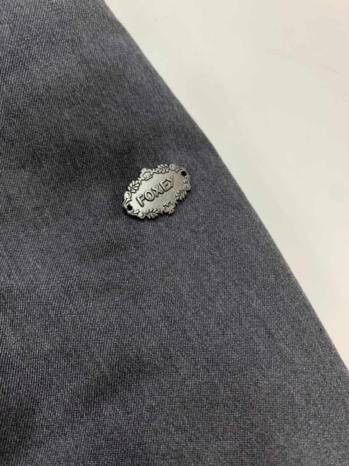 フォクシーニューヨーク コート タキシードコクーン 33727 38 グレー ITD2WWJUR25L