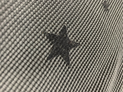 ミーイッセイミヤケ MI24FJ651 プルオーバー ブラック ボトルネック ワッフルプリーツ スター ITJMR2MR7W74